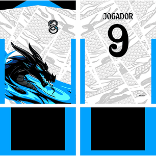 Arte vetor camisa Interclasse Dragão Mod-623