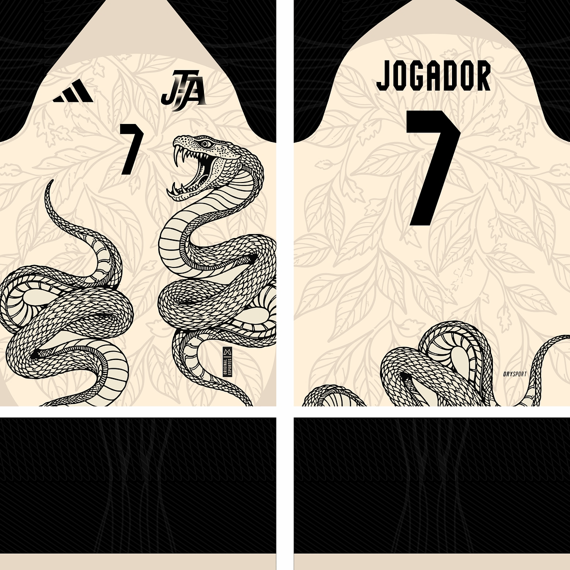 Arte Vetor Camisa Interclasse Cobra Mod-616 1