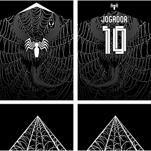 Arte Vetor Camisa Interclasse Venom Mod-613