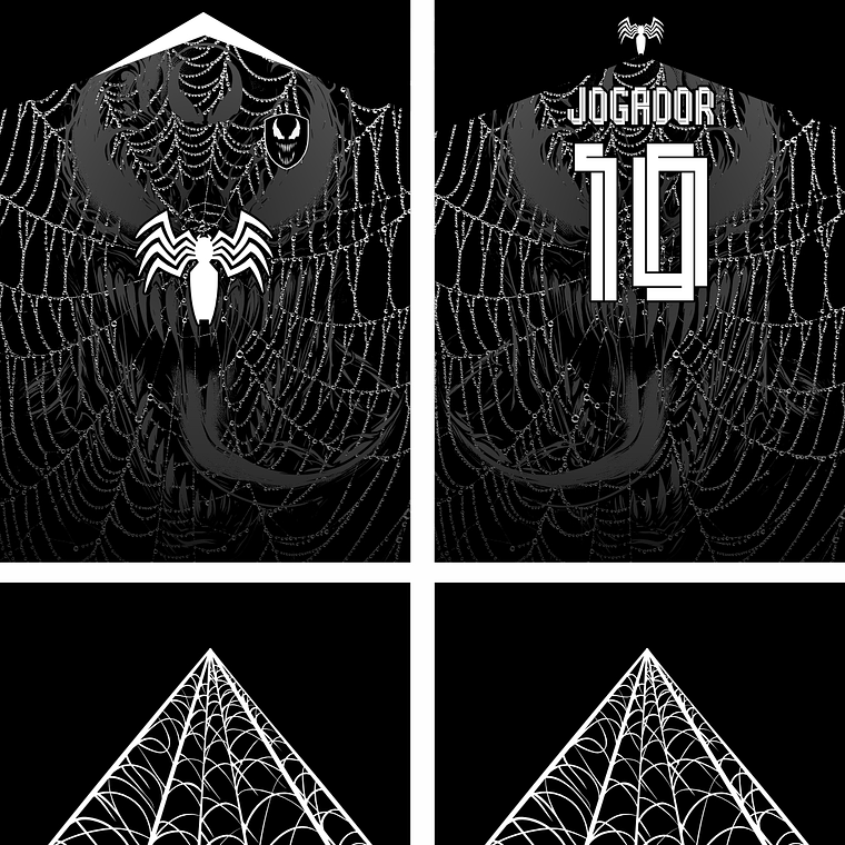 Arte Vetor Camisa Interclasse Venom Mod-613 1
