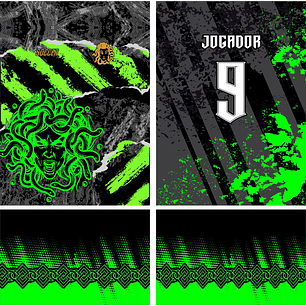 Arte Vetor Camisa Interclasse medusa Mod-632