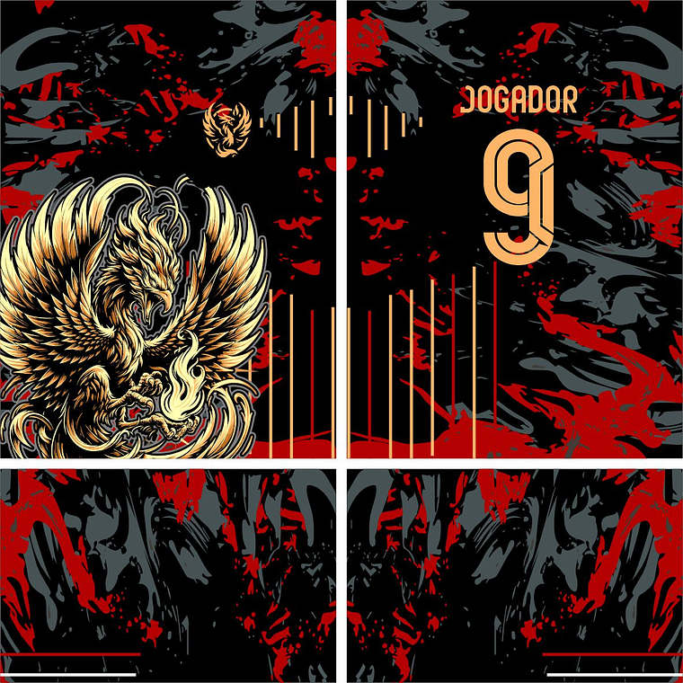 Arte Vetor Camisa Interclasse Fenix Mod-631 1