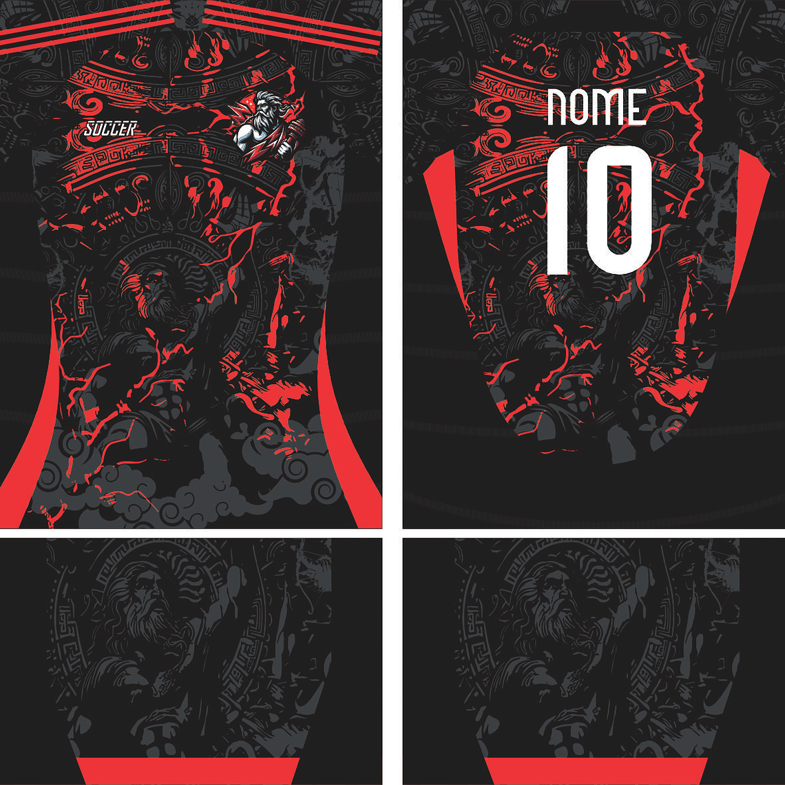 Arte Vetor Camisa Interclasse Zeus Mod-608 1