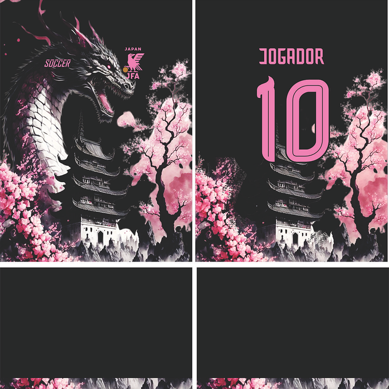 Arte Vetor Camisa Interclasse Dragão Mod-592 1