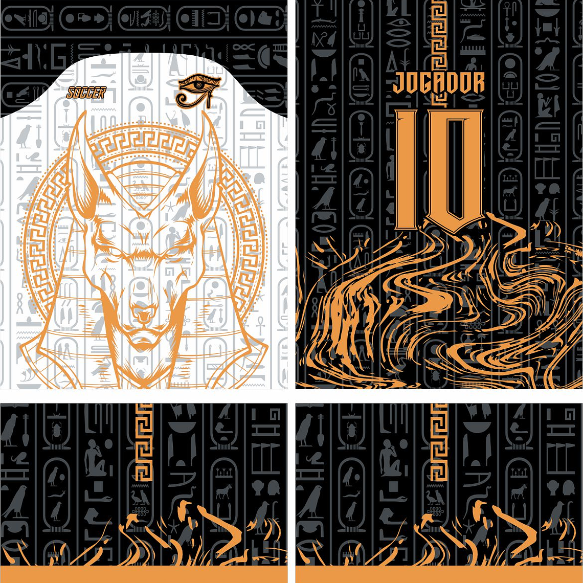 Arte Vetor Camisa Interclasse Anúbis Mod-591 1