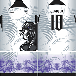 Arte Vetor Camisa Interclasse Pantera Mod-590