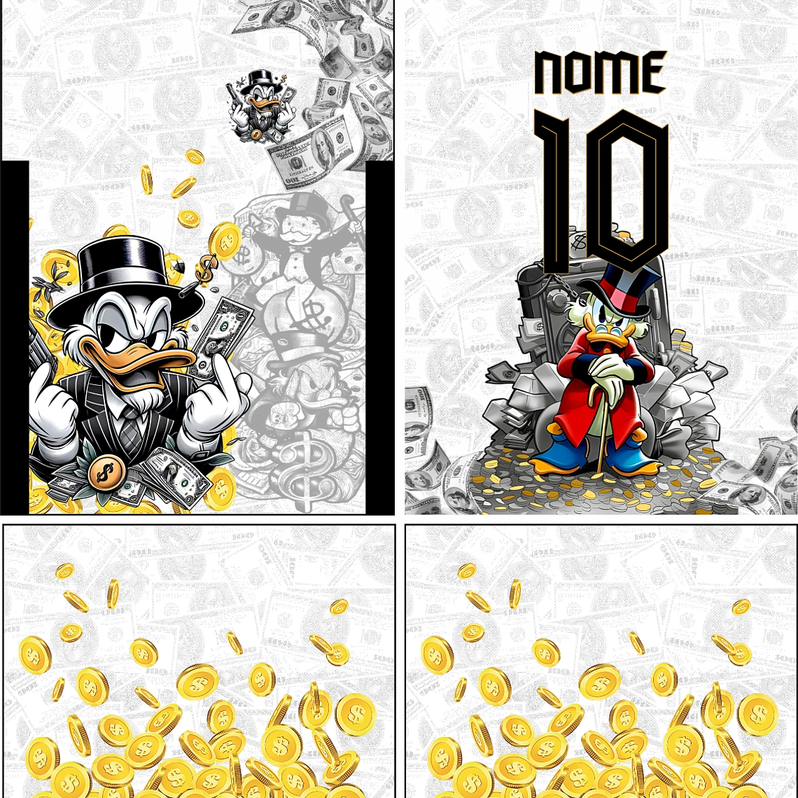 Arte Vetor Camisa Interclasse Donalt Mod-587 1