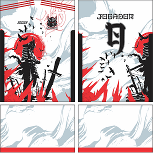 Arte Vetor Camisa Interclasse Samurai 580