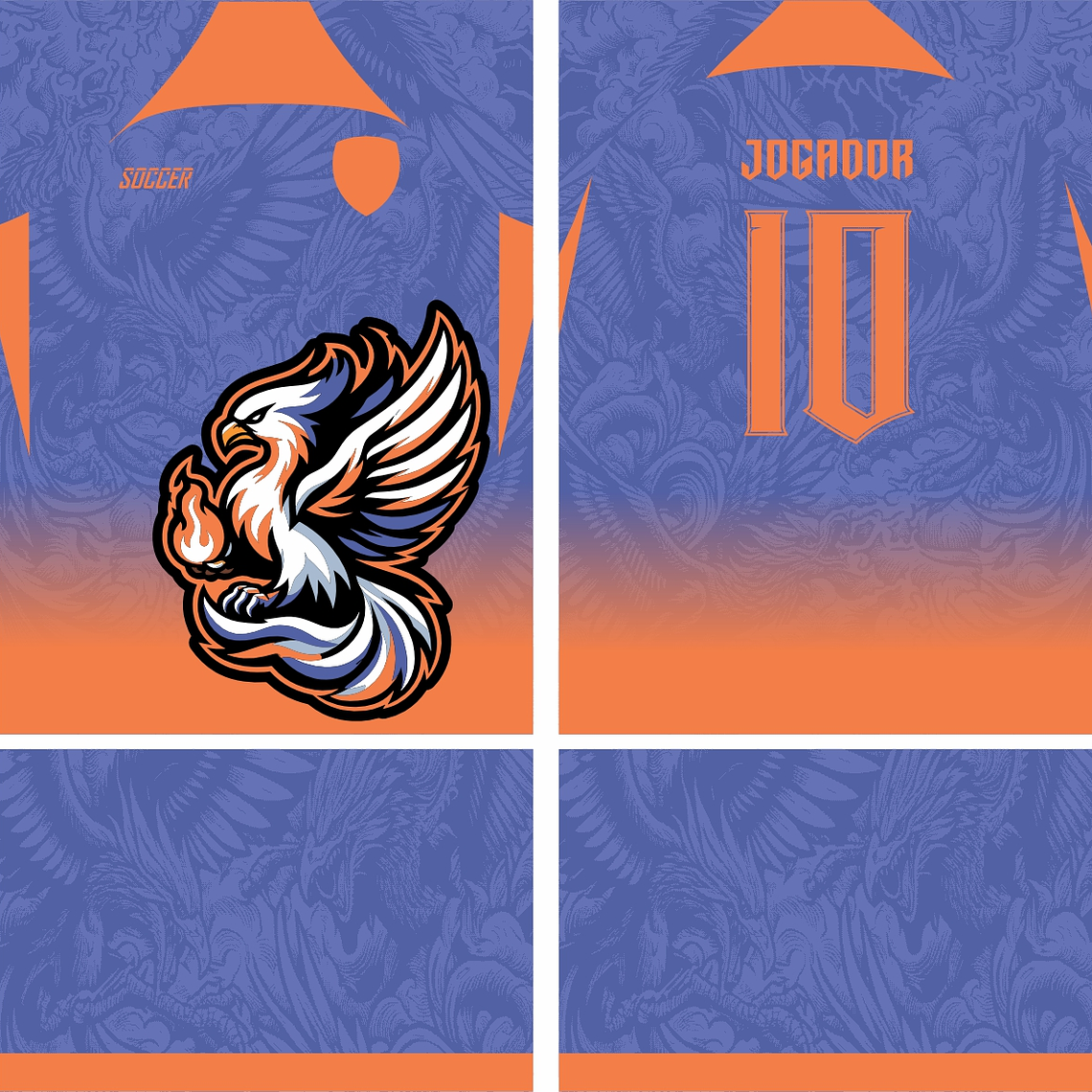 Arte Vetor Camisa Interclasse Fênix 577 1