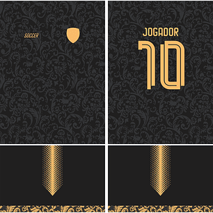 Arte Vetor Camisa Interclasse Floral 560