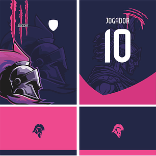 Arte Vetor Camisa Interclasse Gladiador 551