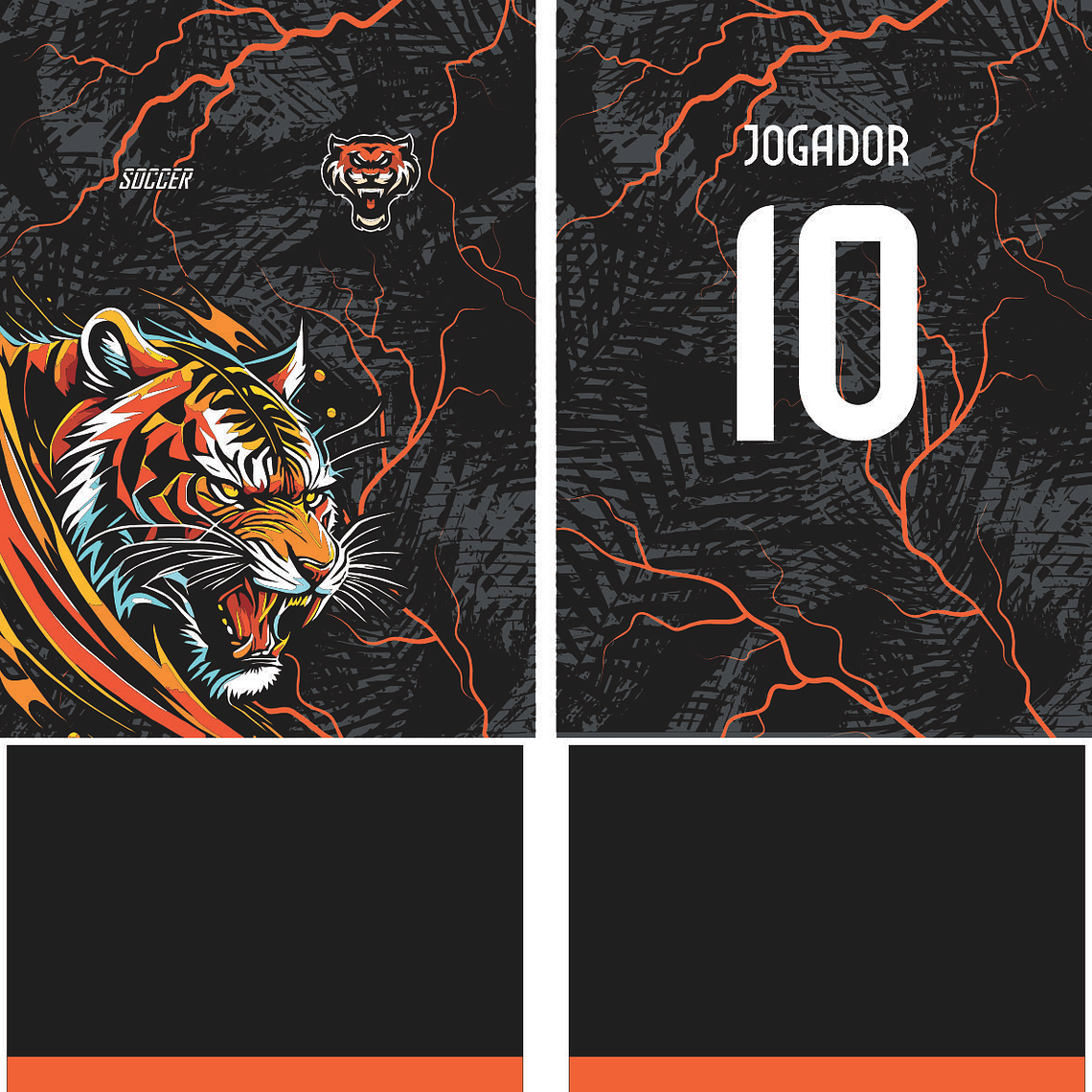 Arte Vetor Camisa Interclasse tigre Mod-528 1