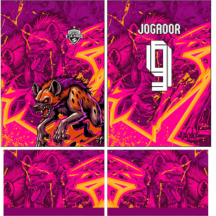 Arte Vetor Camisa Interclasse hiena Mod-521