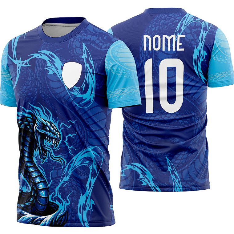 Arte Vetor Camisa Interclasse cobra Mod-844 1