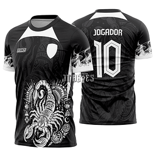 Arte Vetor Camisa Interclasse Escorpião Mod-500