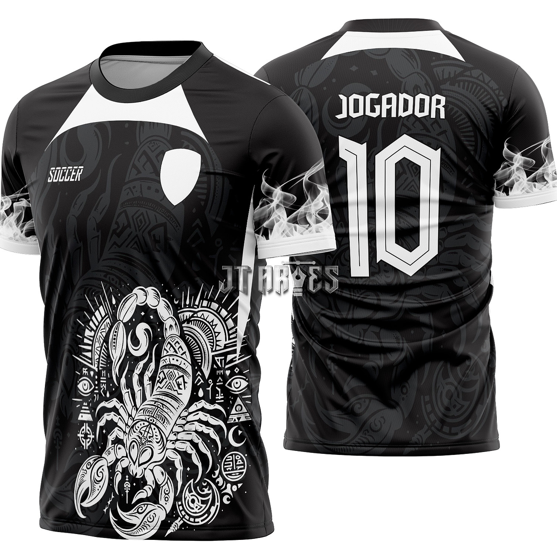 Arte Vetor Camisa Interclasse Escorpião Mod-500 1