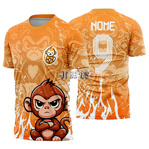 Arte Vetor Camisa Interclasse Macaco Mod-480