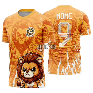 Arte Vetor Camisa Interclasse Leão Mod-478