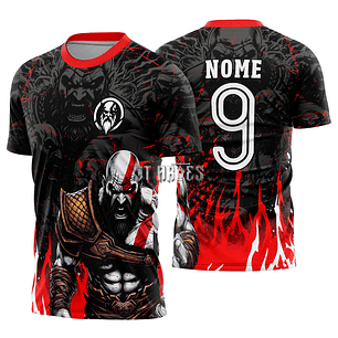 Arte Vetor Camisa Interclasse kratos Mod-477