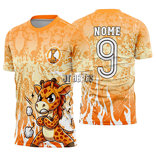 Arte Vetor Camisa Interclasse Girafa Mod-476