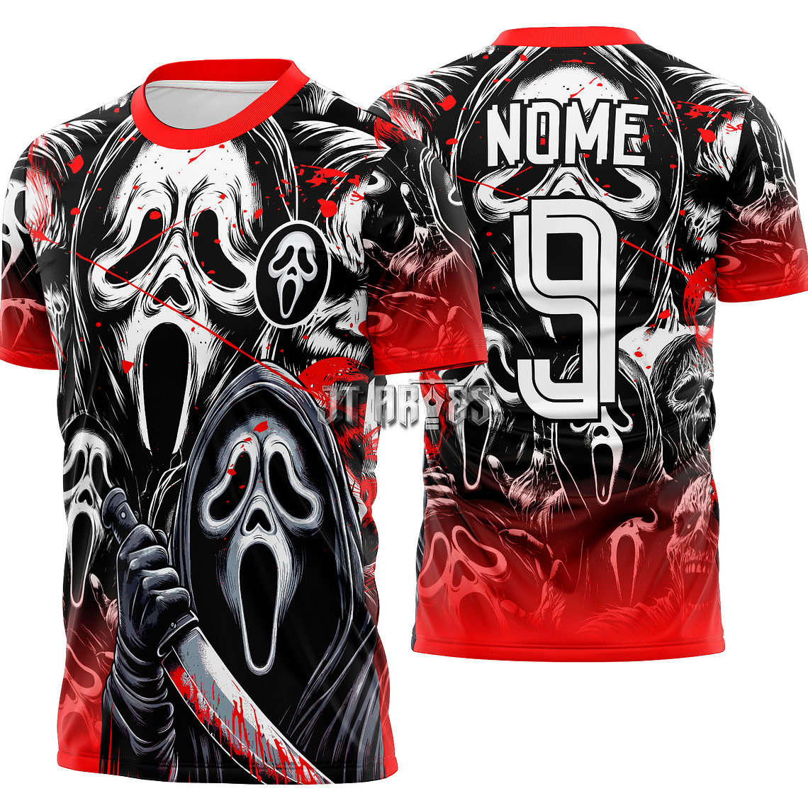 Arte Vetor Camisa Interclasse Pânico Mod-473 1