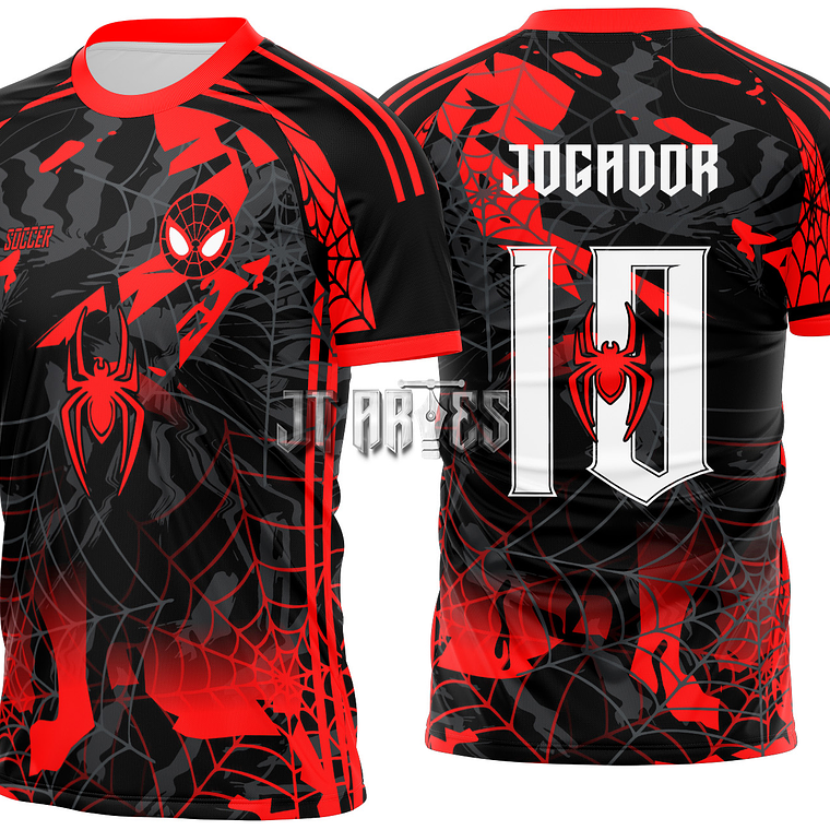 Arte Vetor Camisa Interclasse Homem aranha Mod-468 1