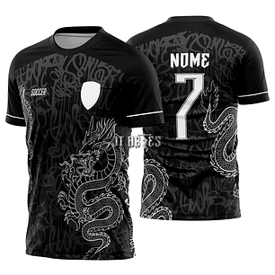 Arte Vetor Camisa Interclasse Dragão Mod-466