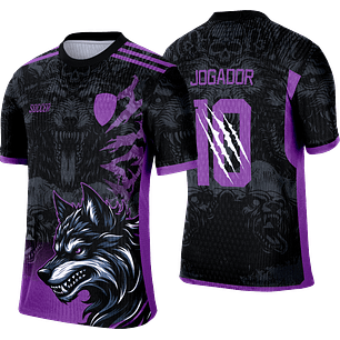 Arte Vetor Camisa Interclasse Lobo Mod-461