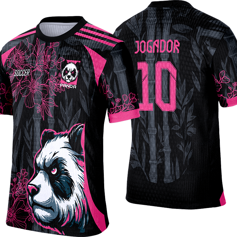 Arte Vetor Camisa Interclasse panda Mod-458 1