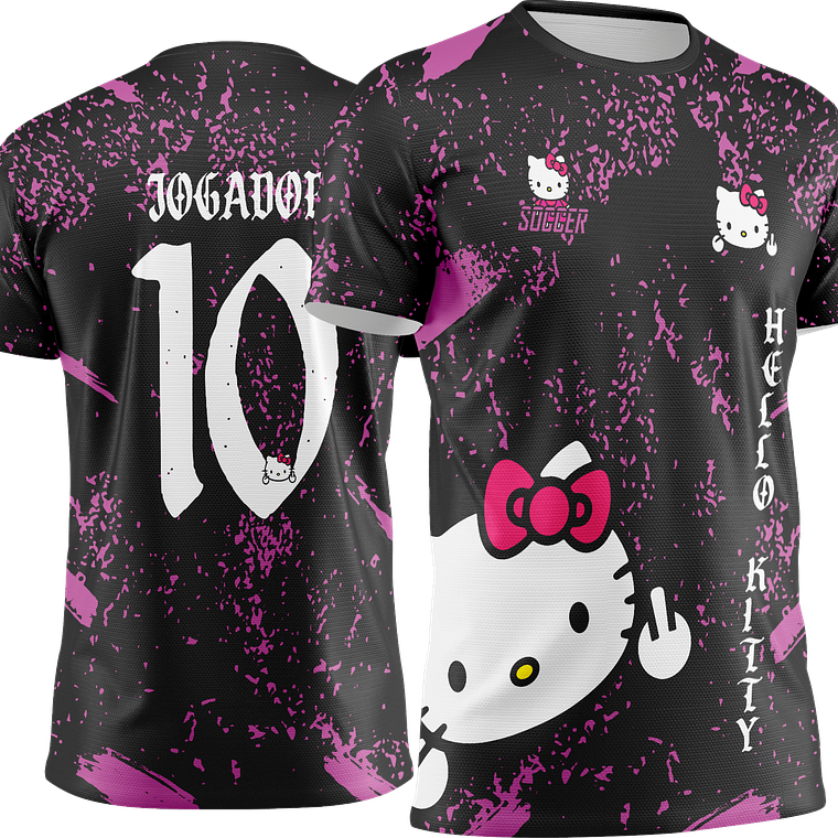 Arte Vetor Camisa Interclasse Hello Kitty Mod-450 1