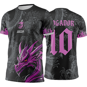 Arte Vetor Camisa Interclasse Dragão Mod-449
