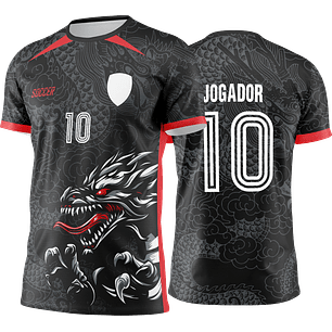 Arte Vetor Camisa Interclasse Dragão Mod-446
