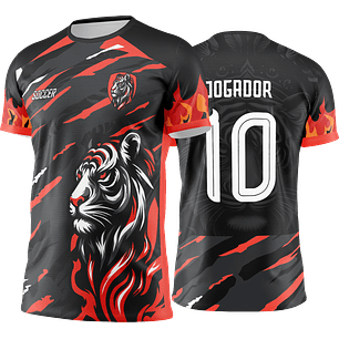 Arte Vetor Camisa Interclasse tigre Mod-441