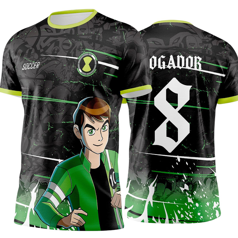 Arte Vetor Camisa Interclasse Ben 10 Mod-438 1