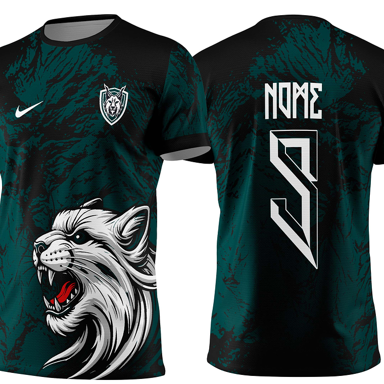 Arte Vetor Camisa Interclasse Lince Mod-436 1