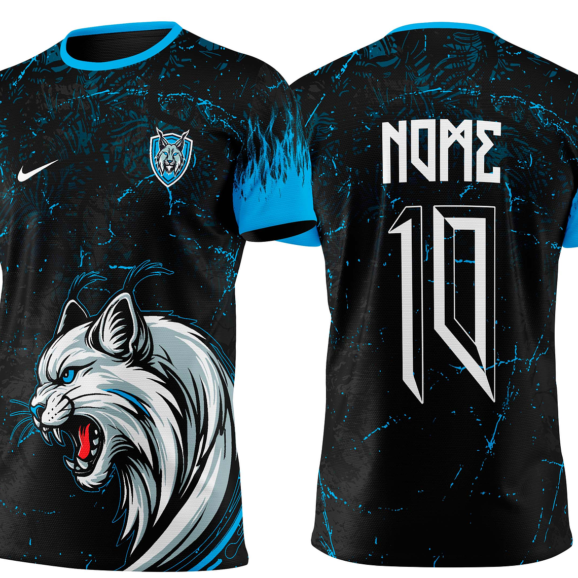 Arte Vetor Camisa Interclasse Lince Mod-434 1