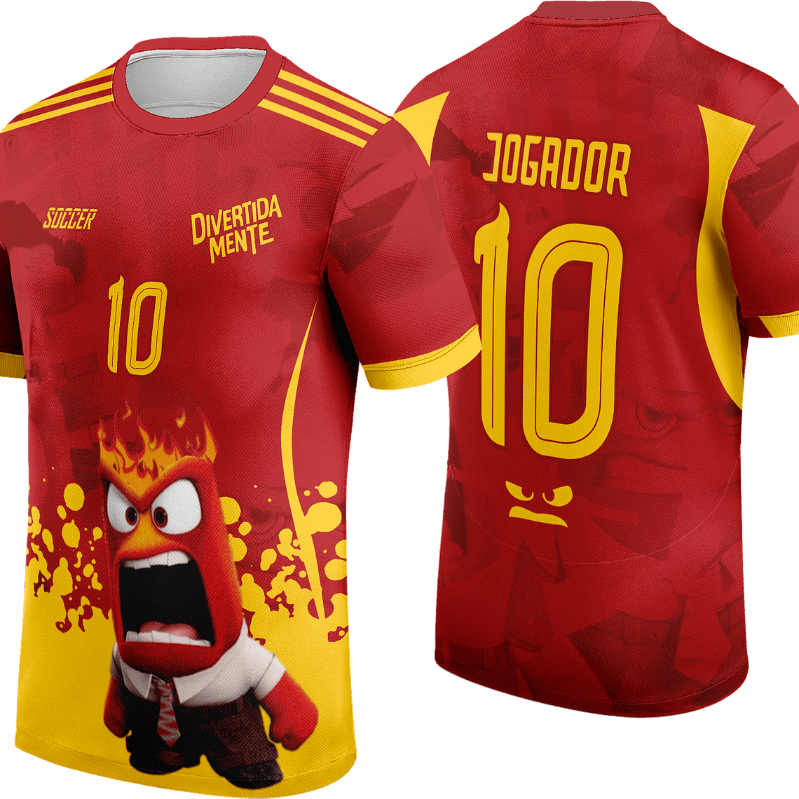 Arte estampa camisa Interclasse Divertidamente Mod-431 1