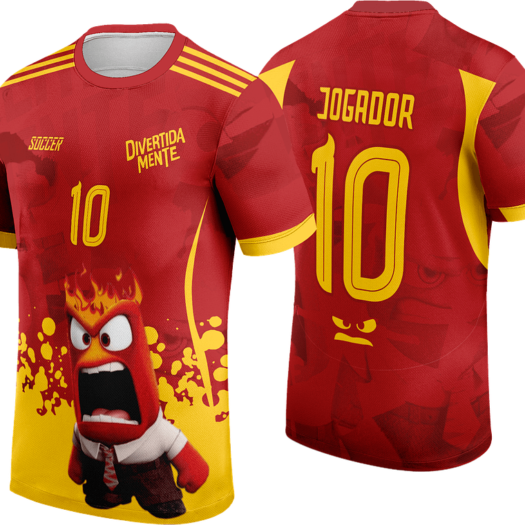 Arte estampa camisa Interclasse Divertidamente Mod-431 1