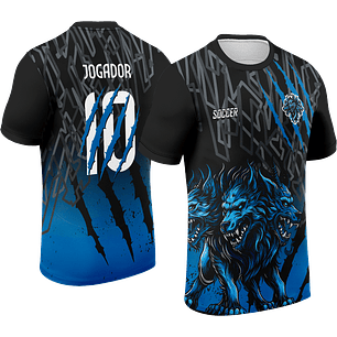 Arte Vetor Camisa Interclasse Cerberus Mod-430