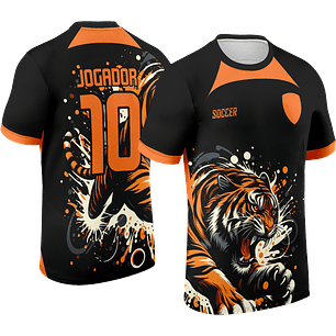 Arte Vetor Camisa Interclasse Tigre 426