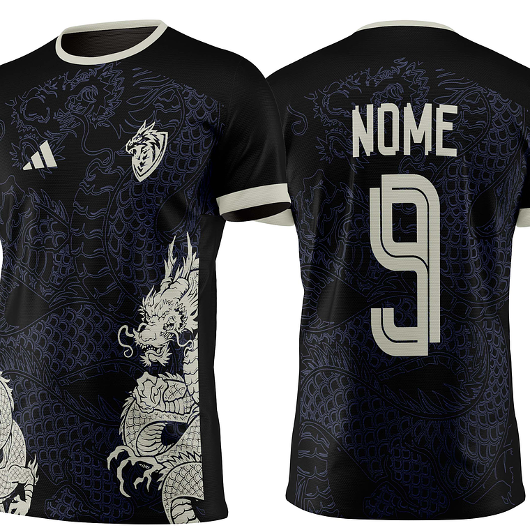 Arte Vetor Camisa Interclasse Dragão 423 1