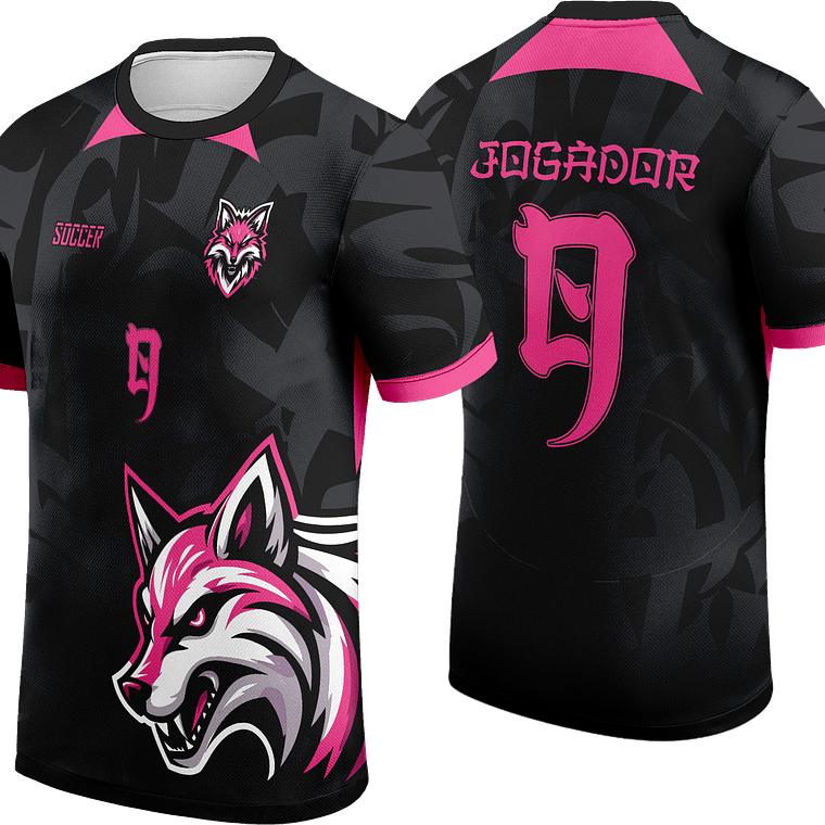 Arte Vetor Camisa Interclasse Lobo 411 1