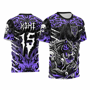 Arte Vetor Camisa InterClasse Pantera Corrente 397