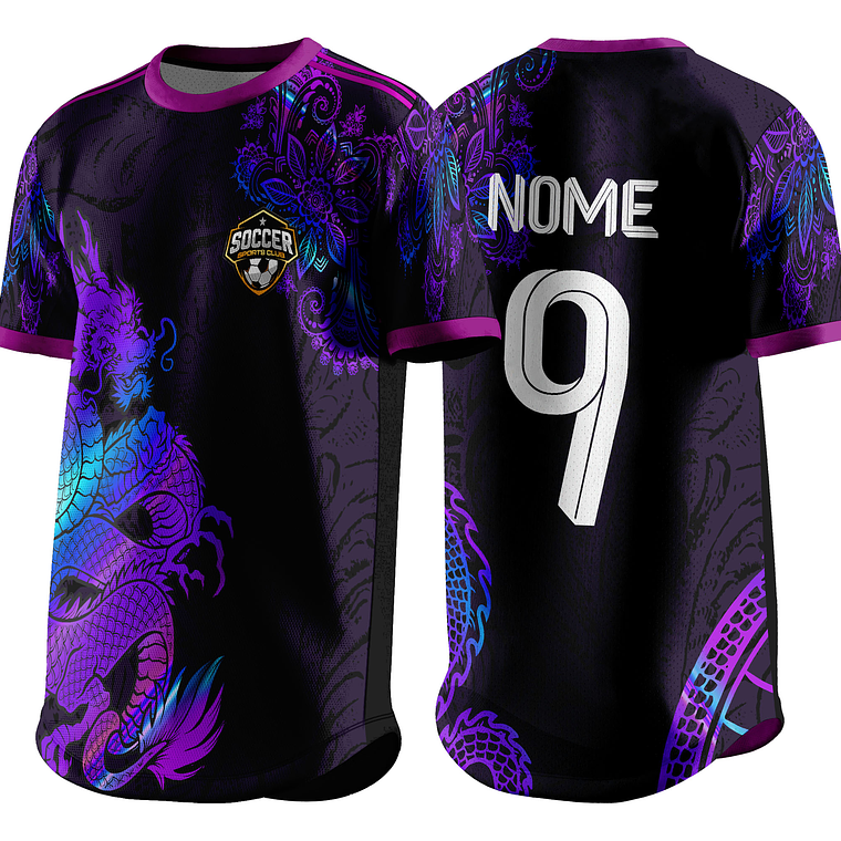 Arte Vetor Camisa InterClasse Dragão 391 1