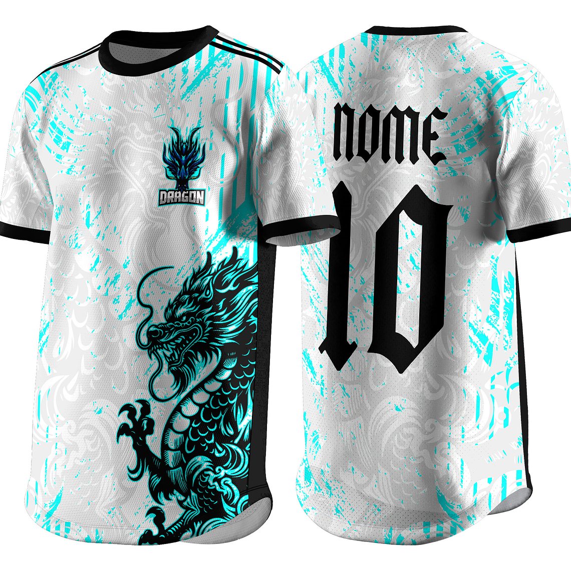 Arte Vetor Camisa InterClasse Dragão 386 1