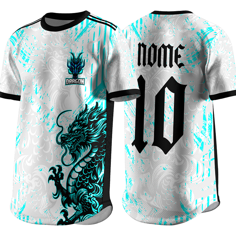 Arte Vetor Camisa InterClasse Dragão 386 1