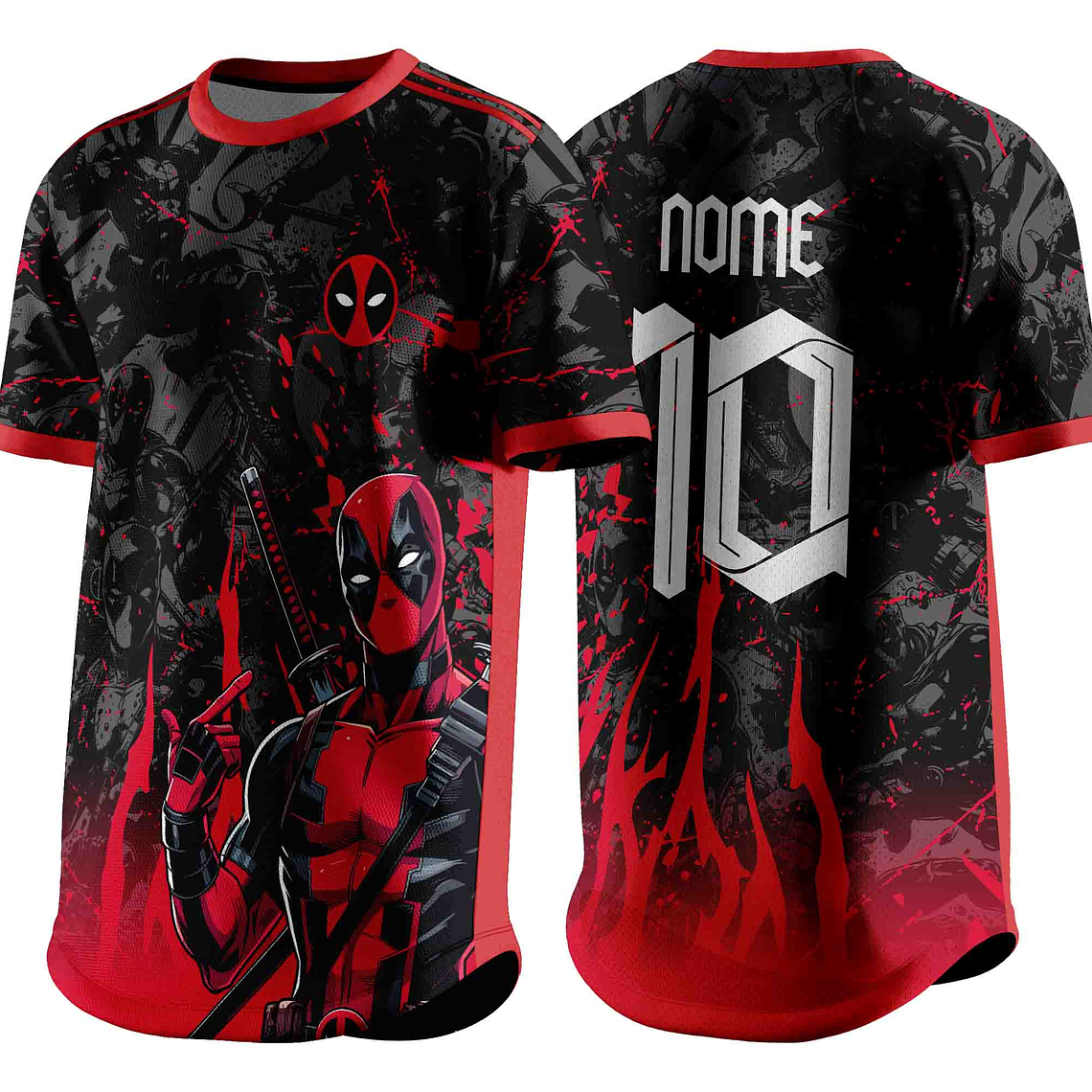 Arte Vetor Camisa InterClasse Deadpool 376 1
