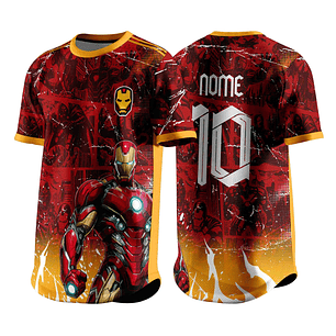 Arte Vetor Camisa InterClasse Homem de ferro 375