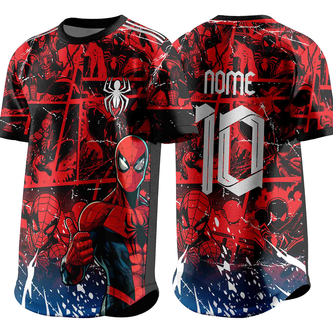 Arte Vetor Camisa InterClasse Homem aranha 374 1