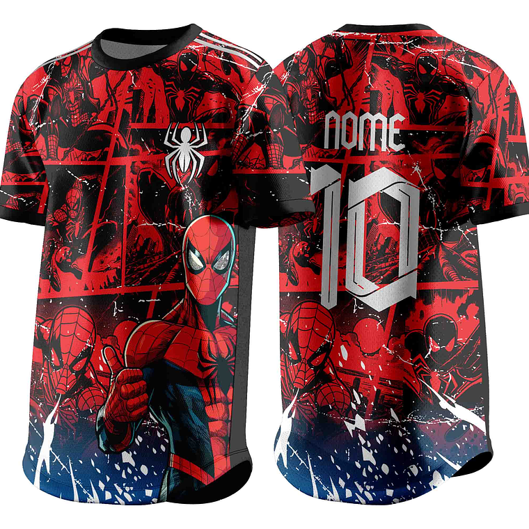Arte Vetor Camisa InterClasse Homem aranha 374 1